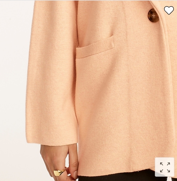 Jcrew Cecile relaxed sweater-blazer - Picture 2 of 4